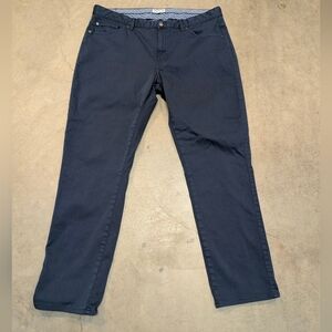 Peter Millar Chino Men's 38 (37x29.5) Navy Stretch Preppy